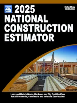 2025 National Construction Estimator by Craftsman Books